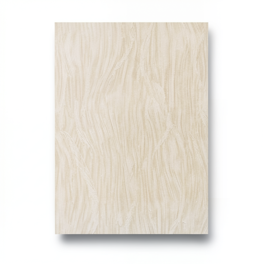 Patterned Wallpaper 10m×1.06m Beige Color, Model 5524
