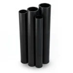 Al-Rajhi HDPE Pipes PE 63 Pressure 6 Bar Outside Diameter 140 mm Thickness 8 mm Black