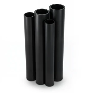 Al-Rajhi HDPE Pipes PE 63 Pressure 6 Bar Outside Diameter 140 mm Thickness 8 mm Black