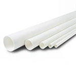 مواسير UPVC ضغط 6.9 بار مقاس 6 إنش سمك 4.11 مم لون أبيض