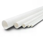 مواسير UPVC ضغط 6.9 بار مقاس 8 إنش سمك 5.33 مم لون أبيض
