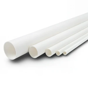 مواسير UPVC ضغط 6.9 بار مقاس 8 إنش سمك 5.33 مم لون أبيض