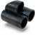 أنابيب HDPE السعودى  PE 100 ضغط 16 بار قطر خارجي 63 مم سمك 5.8 مم لون اسود