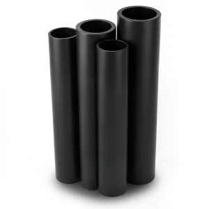 HDPE Pipes PE 63 Pressure 6 Bar Outside Diameter 180 mm Thickness 10.2 mm Black
