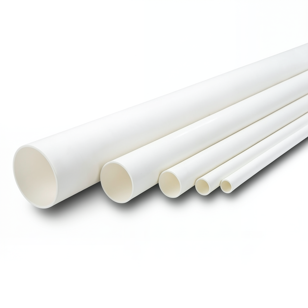 UPVC Pipes Nominal Pressure 8.6 Bar Size 3 Inch Thickness 2.74 mm White