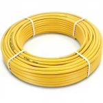 أنابيب HDPE الراجحي PE 100 ضغط 6 بار قطر خارجي 16 مم سمك 2.3  مم لون أصفر 