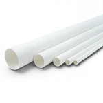 مواسير UPVC ضغط 8.6 بار مقاس 4 إنش سمك 3.51 مم لون أبيض