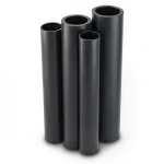 مواسير HDPE PE 63 ضغط 6 بار قطر 280 مم سمك 15.9 مم لون أسود
