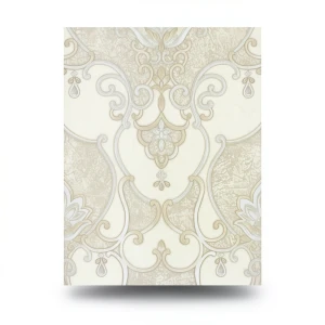 Italian Wallpaper Light Beige Color 10m x 1.06m, Model 85056