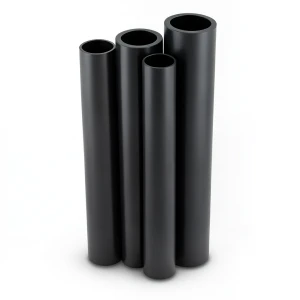 HDPE Pipes PE 63 Pressure 6 Bar Diameter 355 mm Thickness 20.1 mm Black