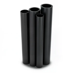 HDPE Pipes PE 63 Pressure 6 Bar Diameter 280 mm Thickness 15.9 mm Black
