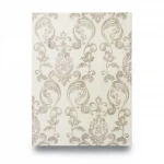 Patterned Wall Covering, Light Beige Color, Size 10m×0.70m, Model 12025 