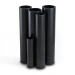 مواسير HDPE الراجحي PE 63 ضغط 6 بار قطر 450 مم سمك 25.5 مم لون أسود