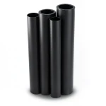 مواسير HDPE PE 63 ضغط 6 بار قطر 400 مم سمك 22.7 مم لون أسود