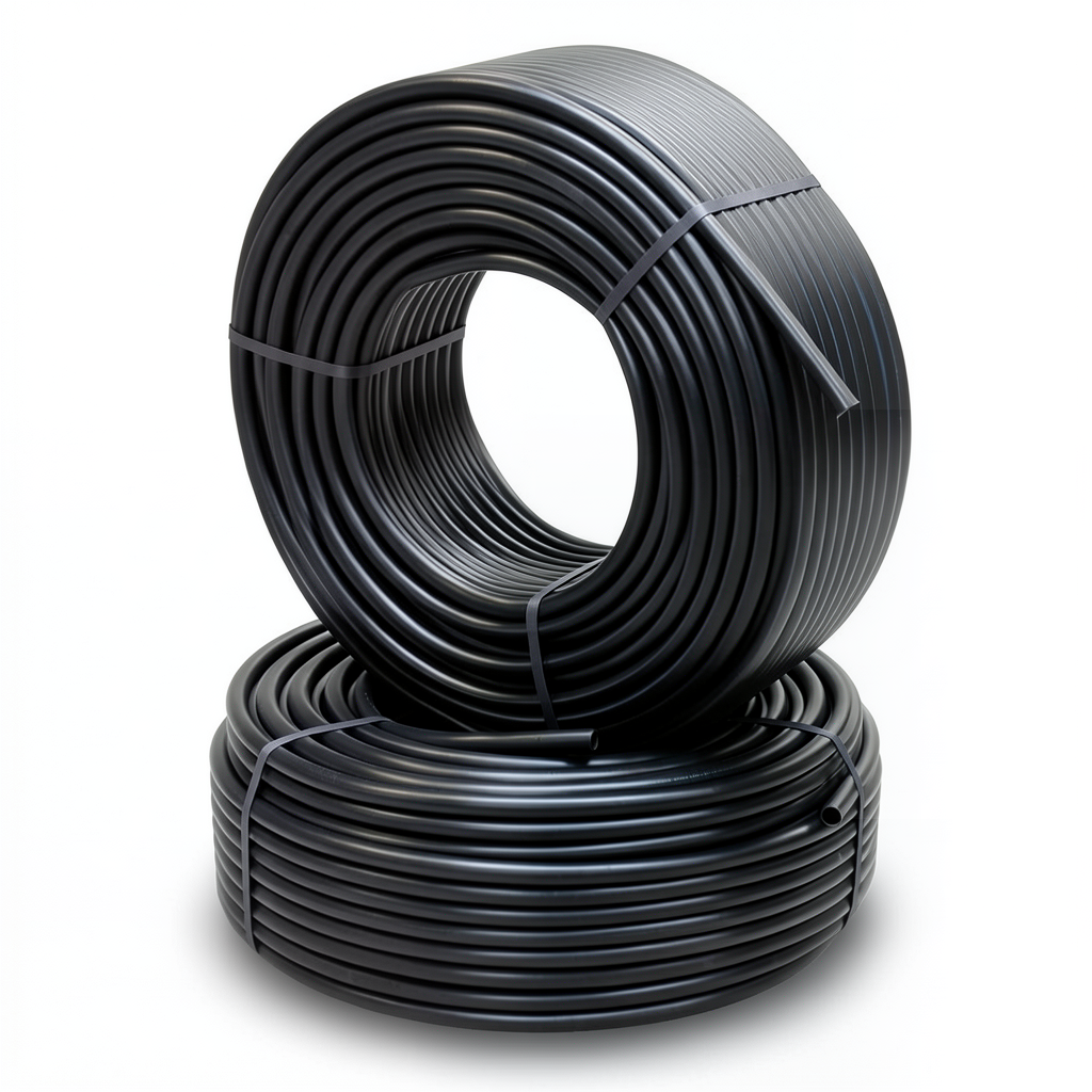 HDPE Pipes PE 100 Pressure 12.5 Bar Outer Diameter 90 mm Thickness 6.7 mm Black