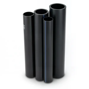 مواسير HDPE الراجحي PE 63 ضغط 6 بار قطر 450 مم سمك 25.5 مم لون أسود