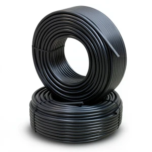 أنابيب HDPE PE 100 ضغط 12.5 بار قطر خارجي 110 مم سمك 8.1 مم لون أسود