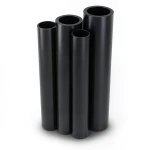 HDPE Pipes PE 63 Pressure 6 Bar 500 mm OD 28.4 mm Thickness Black