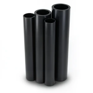 HDPE Pipes PE 63 Pressure 6 Bar 500 mm OD 28.4 mm Thickness Black