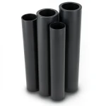 HDPE Pipes PE 63 Pressure 6 Bar 500 mm OD 28.4 mm Thickness Black