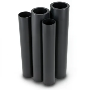 HDPE Pipes PE 63 Pressure 6 Bar 500 mm OD 28.4 mm Thickness Black