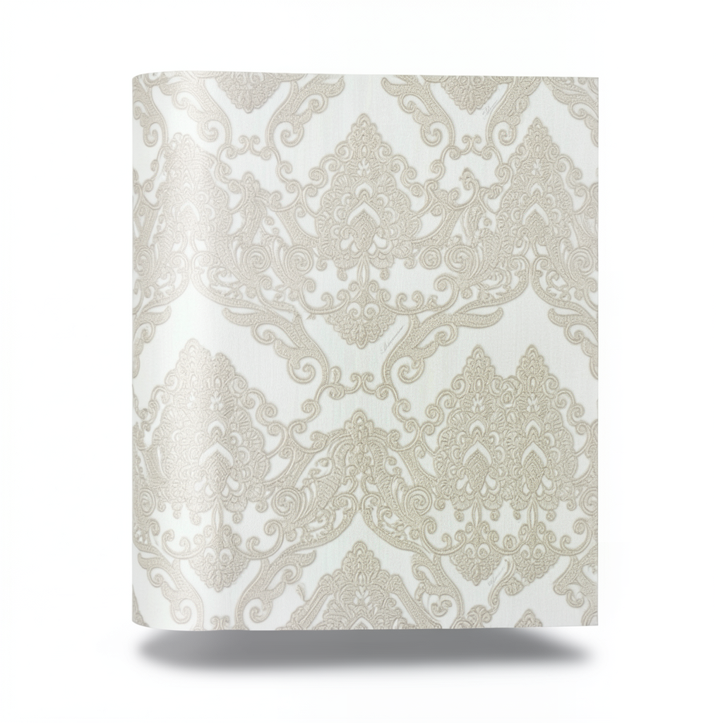 Italian Wallpaper Light Beige 10m x 0.73m, Model 26017