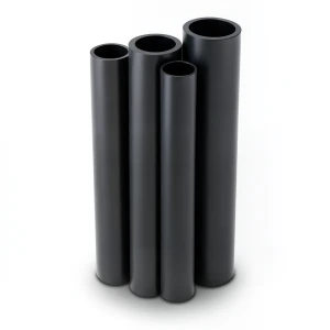 HDPE Pipes PE 100 Pressure 12.5 Bar Outside Diameter 200 mm Thickness 14.7 mm Black