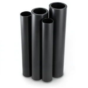 Al-Rajhi HDPE Pipes PE 80 Pressure 10 Bar OD 250 mm Thickness 18.4 mm Black