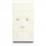 Patterned Wallpaper, Cream Color, Size 10m×0.70m, Model 12071 