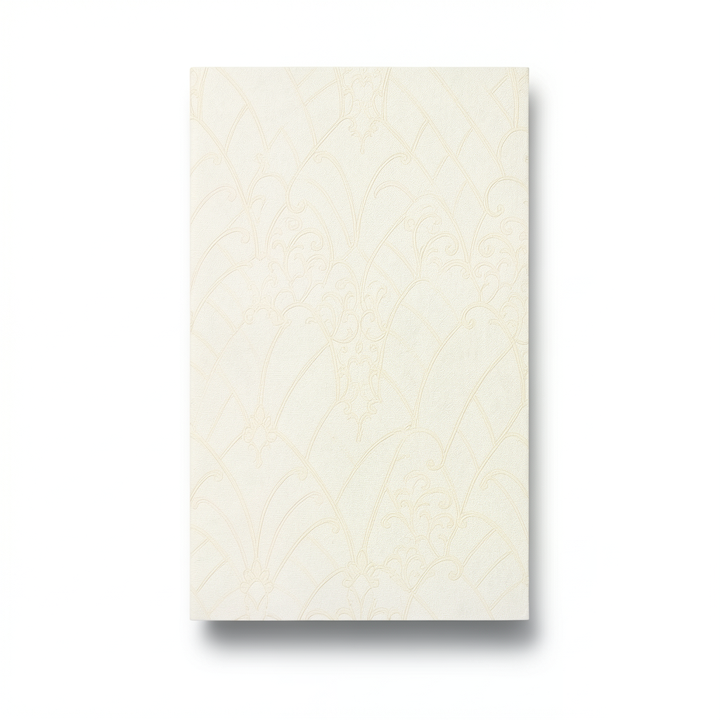 Italian Wall Covering Creamy Color, 10m Length, 0.73m Width