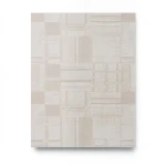 Patterned Wall Covering 10m x 1.06m Light Brown to Beige, Model 5840