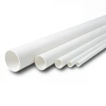 UPVC Pipes National Kham Schedule 40 Size 4 Inch Thickness 6.02 mm White