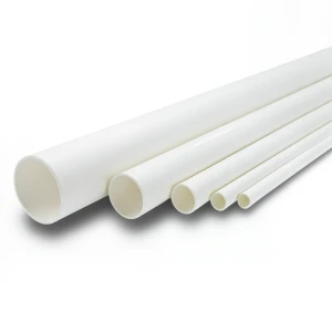 مواسير UPVC الوطني جدول 40 مقاس 5 إنش سمك 6.22 مم لون أبيض