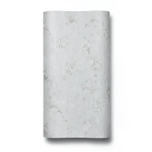 Italian Patterned Wallpaper 10m×1.06m Light Gray, Model 5842