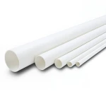 مواسير UPVC جدول 40 مقاس 6 إنش سمك 7.11 مم لون أبيض