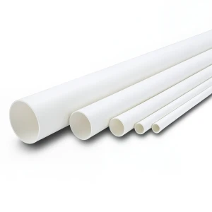 مواسير UPVC جدول 40 مقاس 6 إنش سمك 7.11 مم لون أبيض