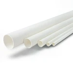 مواسير UPVC الوطني جدول 40 مقاس 8 إنش سمك 8.18 مم لون أبيض