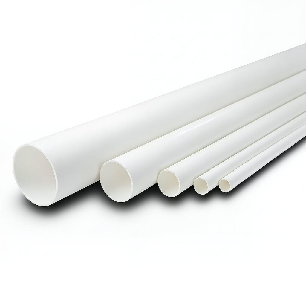 UPVC Pipes Nominal Pressure 6.9 Bar Size 3 Inch Thickness 2.16 mm White