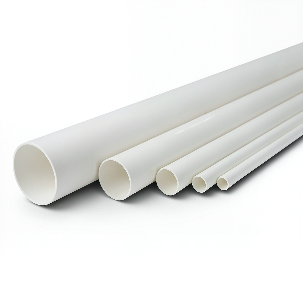 مواسير UPVC ضغط 6.9 بار مقاس 3 إنش سمك 2.16 مم لون أبيض