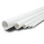 UPVC Pipes Nominal Pressure 6.9 Bar Size 6 Inch Thickness 4.11 mm White