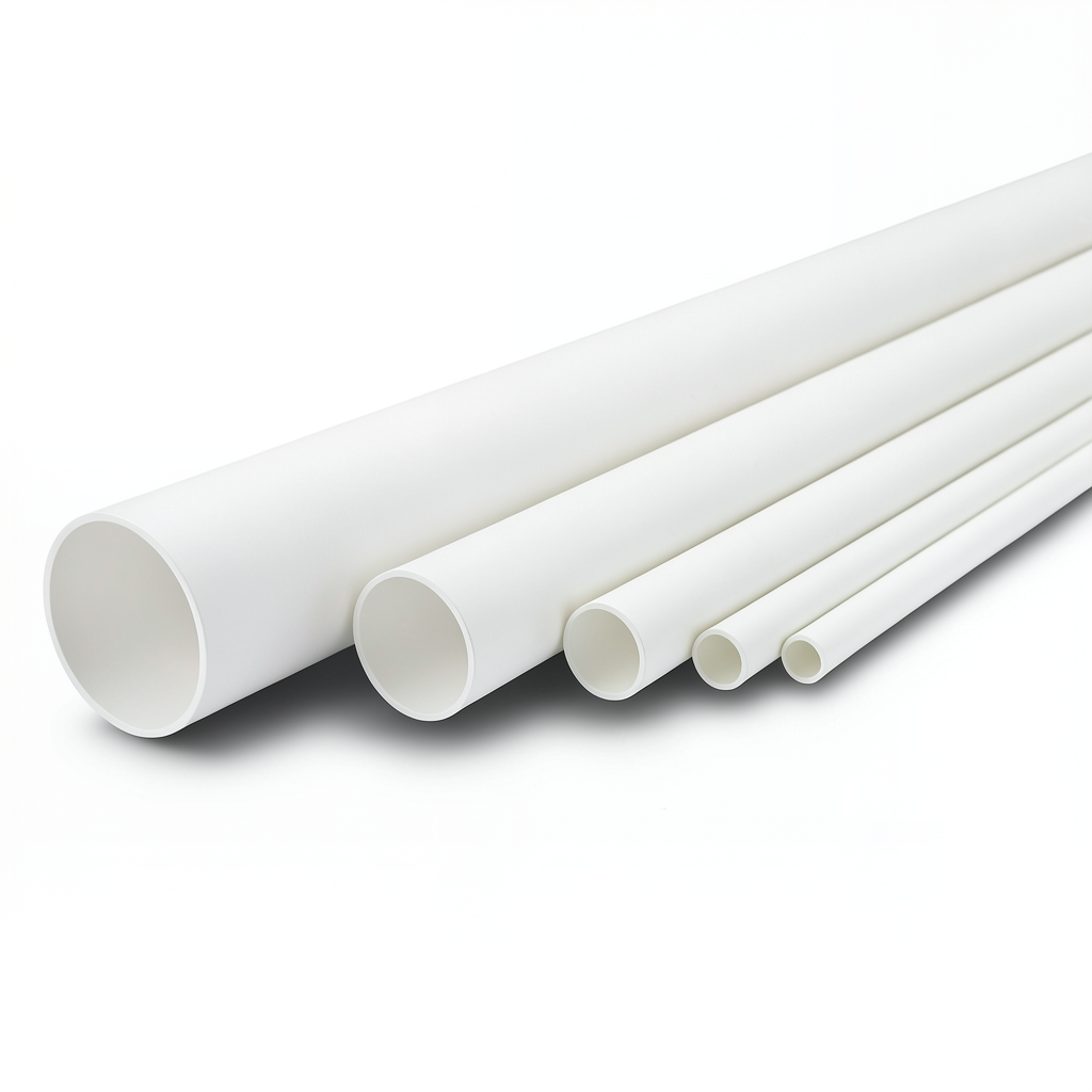 مواسير UPVC مقاس 1¼ إنش سمك 1.52 مم طول 6 متر لون أبيض