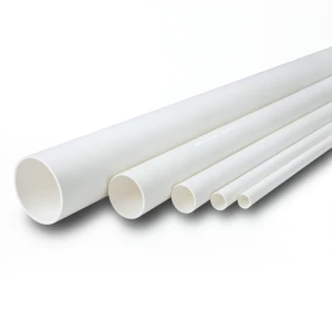 مواسير UPVC ضغط 6.9 بار مقاس 8 إنش سمك 5.33 مم لون أبيض