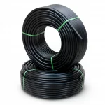 أنابيب HDPE الراجحي  PE 80 ضغط 10 بار قطر خارجي 40 مم سمك 3 مم لون اسود