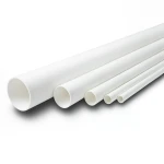 مواسير UPVC ضغط اسمي 8.6 بار مقاس 2 إنش سمك 1.85 مم لون أبيض
