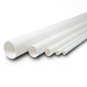 مواسير UPVC ضغط اسمي 8.6 بار مقاس 3 إنش سمك 2.74 مم لون أبيض