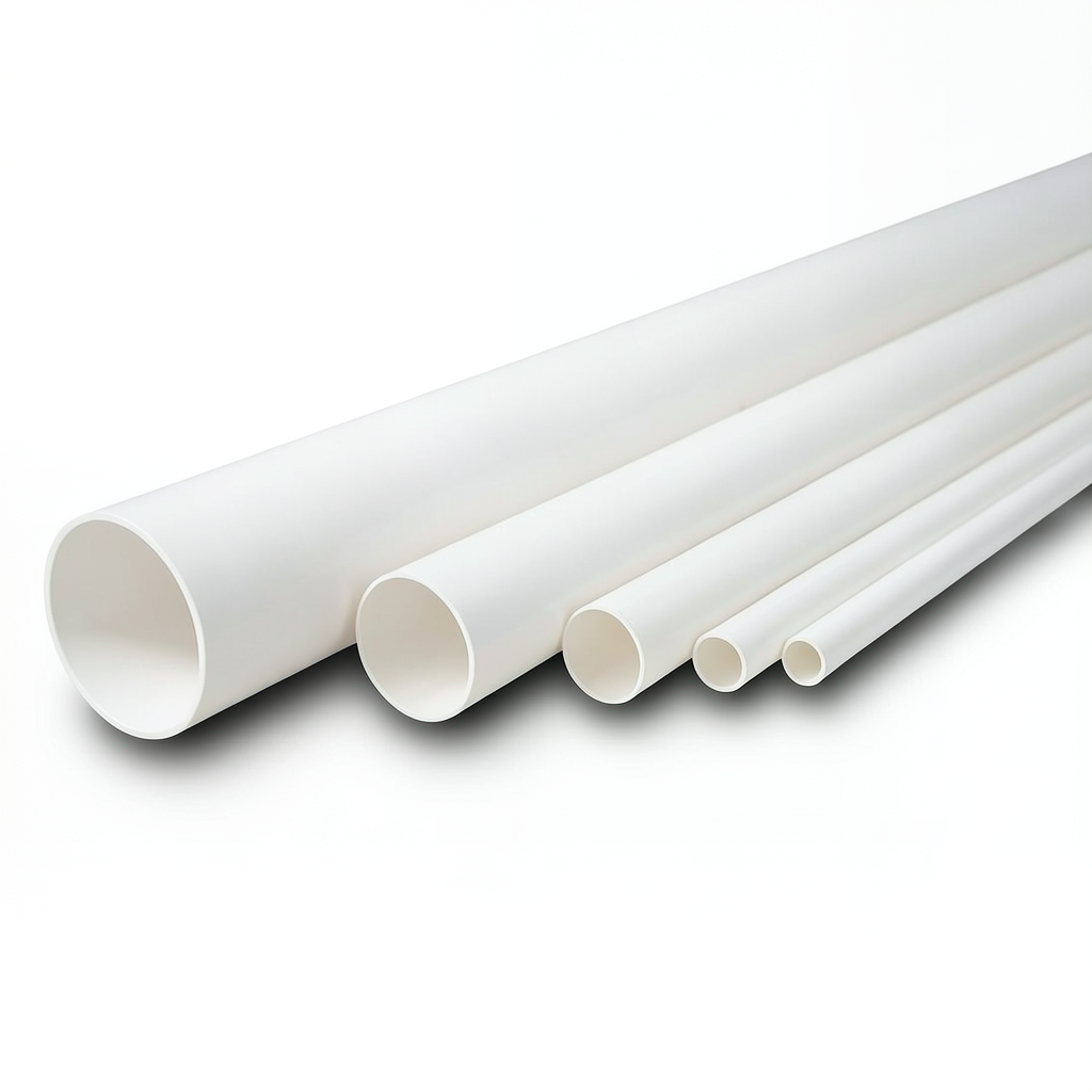 UPVC Pipes Nominal Pressure 8.6 Bar Size 3 Inch Thickness 2.74 mm White