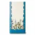 Patterned Wallpaper, Blue with Beige Color, Size 10m×0.70m, Model 12077 