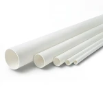 مواسير UPVC ضغط 8.6 بار مقاس 8 إنش سمك 6.73 مم لون أبيض