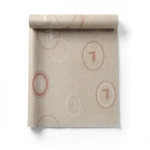 Italian Patterned Wall Decoration 10m×1.06m Light Brown