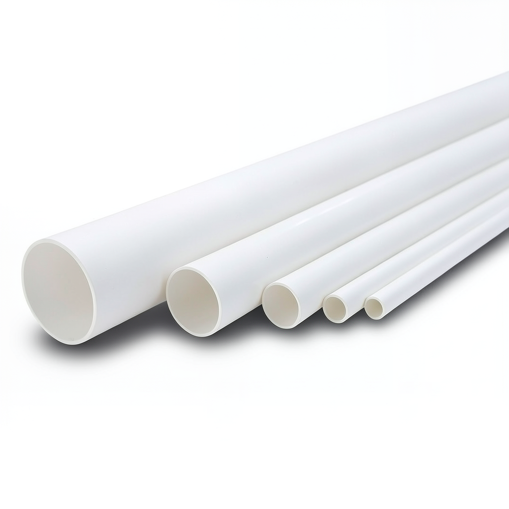 مواسير UPVC ضغط 11 بار مقاس 2 إنش سمك 2.31 مم لون أبيض